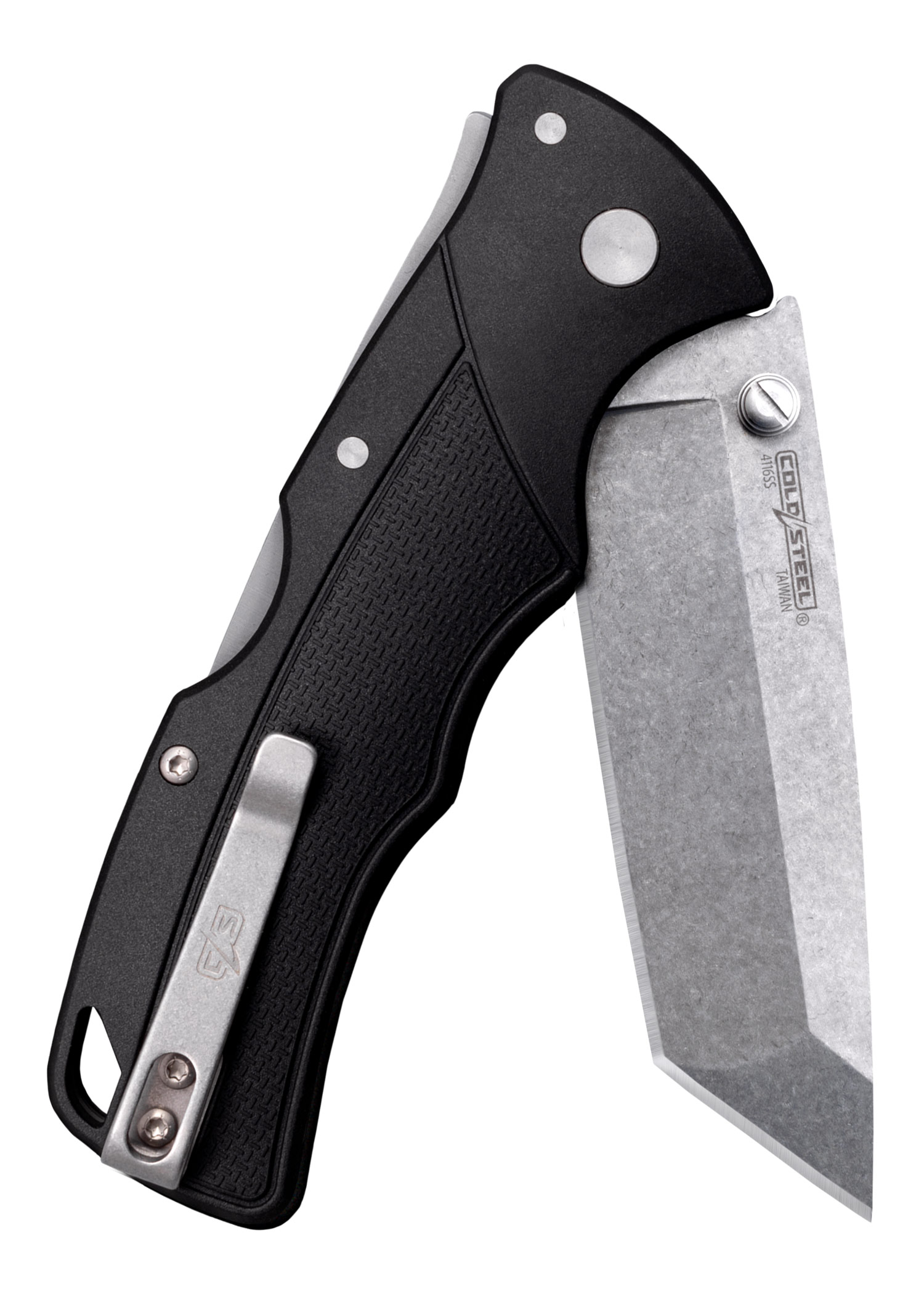 Taschenmesser Verdict, Tanto Point, 4116SS, schwarzer Griff, Cold Steel