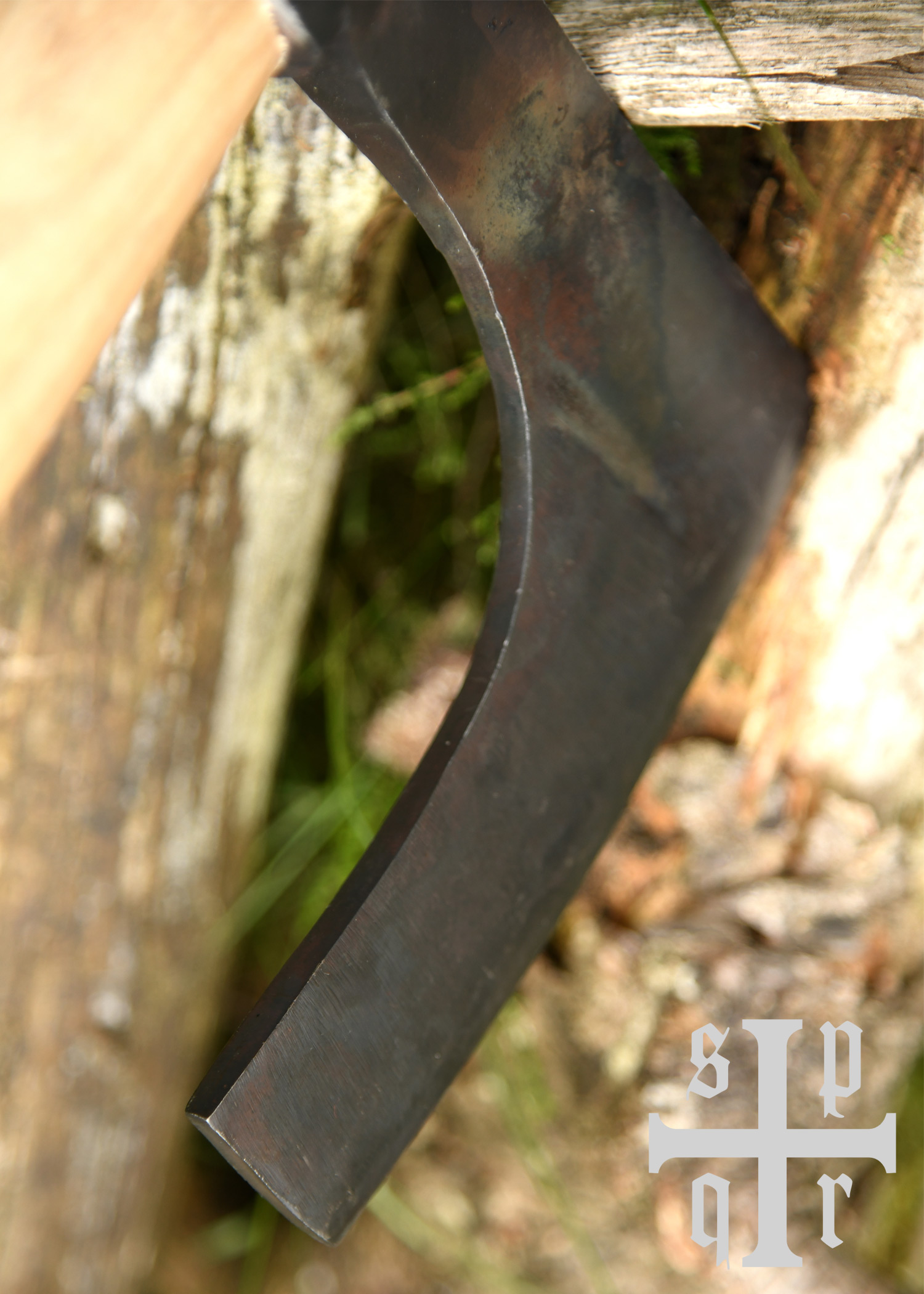 Wikinger Bartaxt, Handgeschmiedet