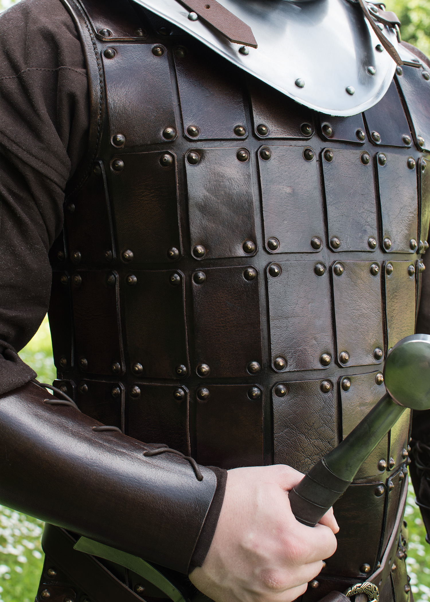 Medieval Brigandine, Leather Torso Armour, various sizes