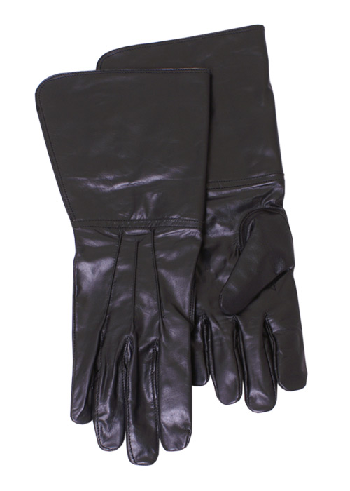 Stulpenhandschuhe, schwarz Größe: XL