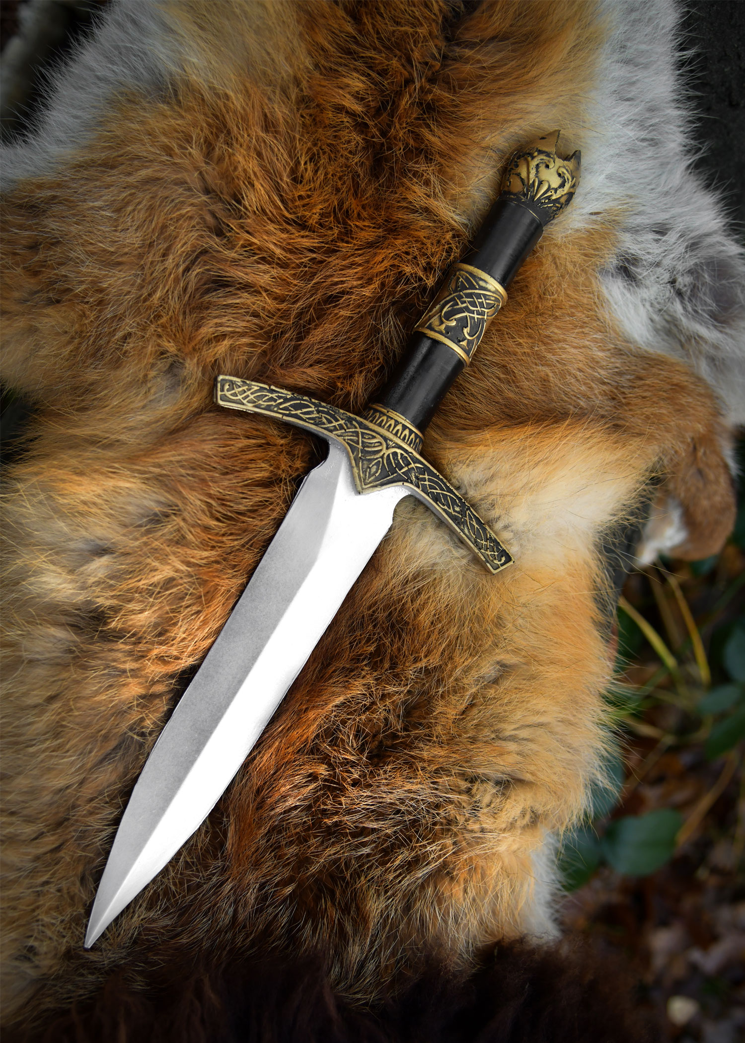 LARP Mittelalter Dolch Valdor, Polsterwaffe, 37 cm