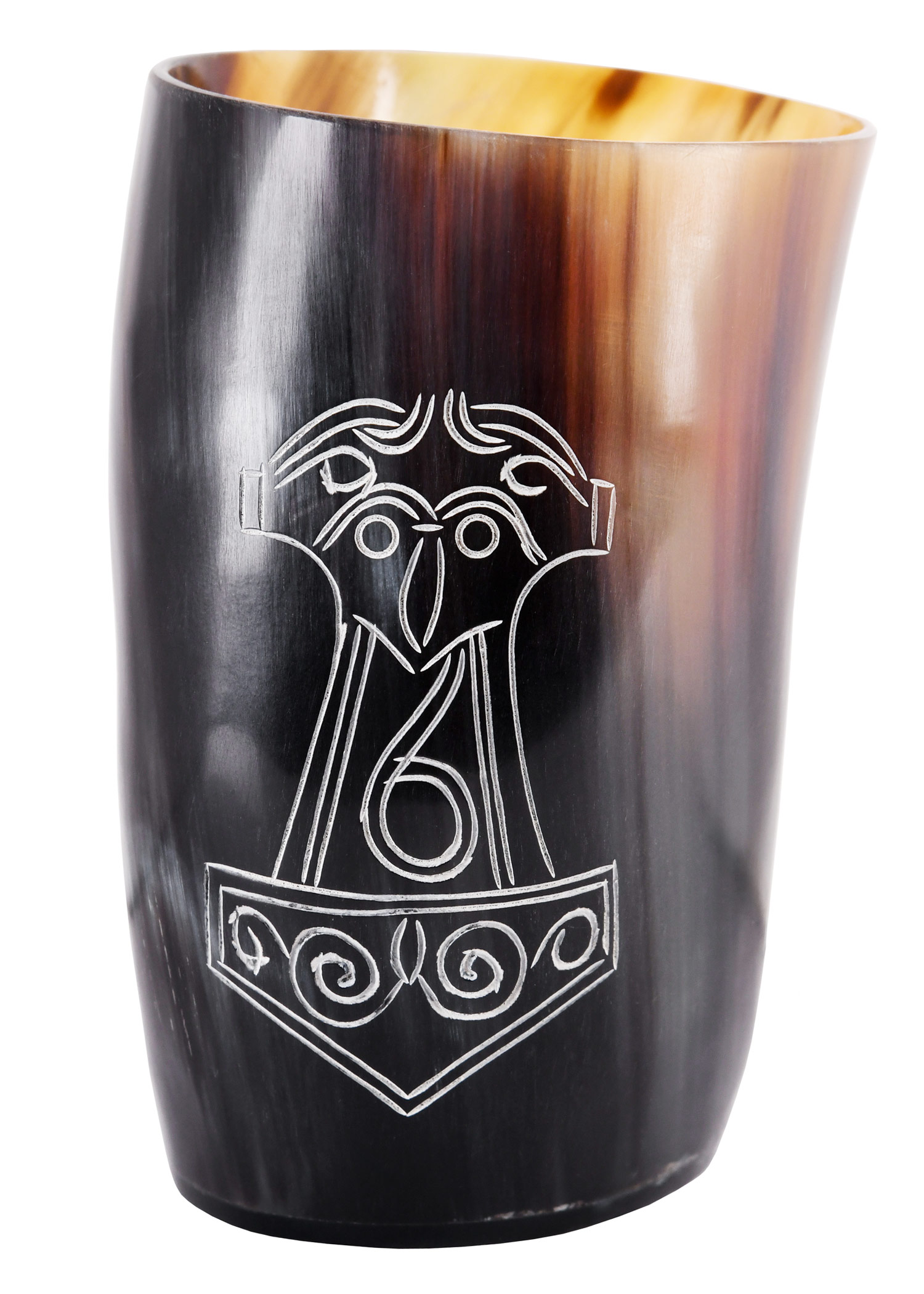 Horn Drinking Cup - Mjölnir