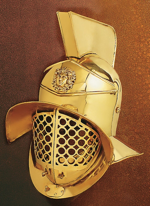 Gladiator Helm III, Messing