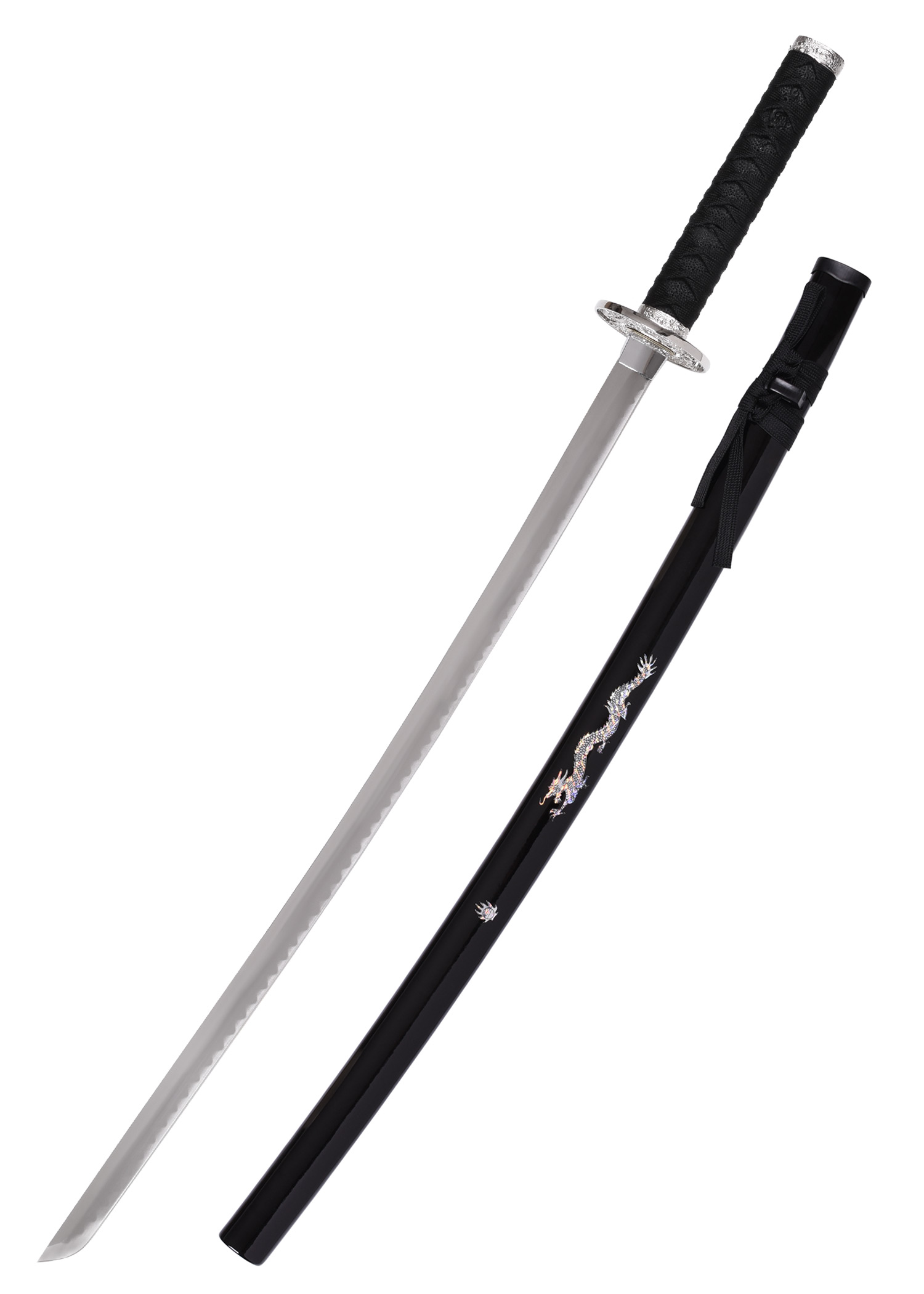 Katana Silberdrachen
