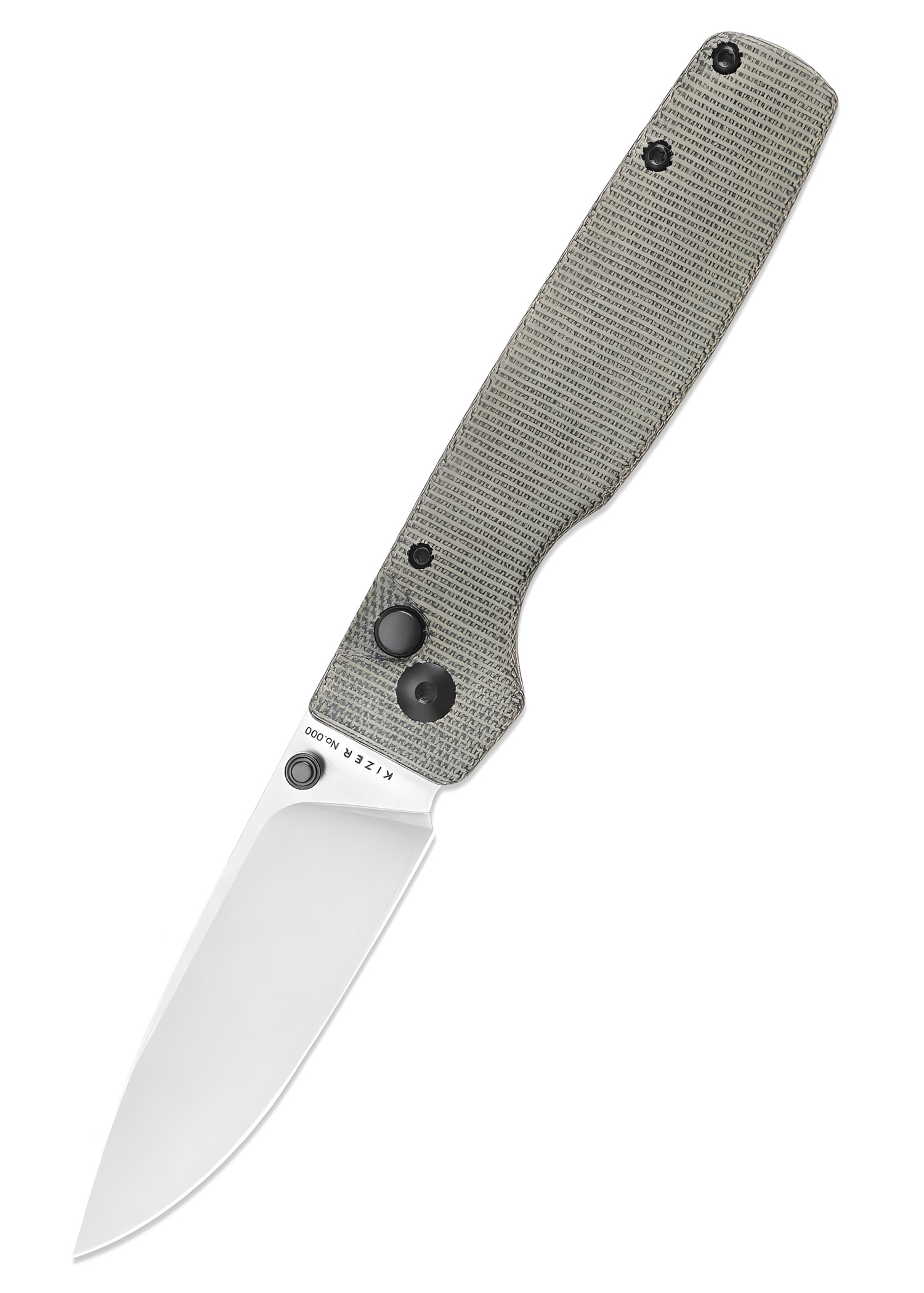 Kizer Knives ORIGINAL XL, Micarta, stonewashed, Taschenmesser