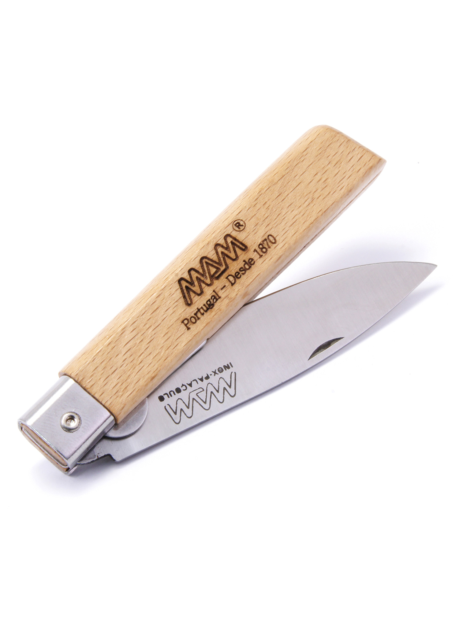 Taschenmesser mit Drop-Point-Klinge und Liner-Lock